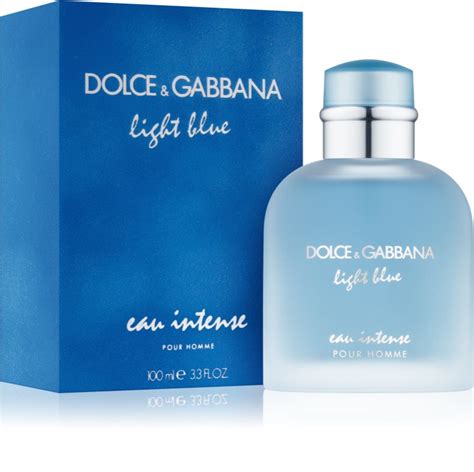 dolce gabbana light blue eau intense 100 ml|d&g light blue intense men's.